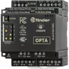 Finder 8A.26.9.024.060C Módulo de expansão de entrada analógica, 2 canais, 0-10 V DC / 0-20 mA, 12 bits, 24 V DC, calha DIN