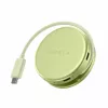 Satechi OntheGo adaptador multiporta 5-em-1 - hub USB-C com HDMI 4K, USB-C 5Gbps, USB-A 5Gbps, leitor de cartões SD, 60W PD pass-through (Citrus)