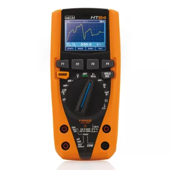 HT Instruments HT64 multímetro digital com registador de dados, True RMS, CAT III 1000V / CAT IV 600V, 6000 contagens 1010340