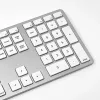 Matias teclado USB-C com fio para Mac – prateado – versão U.S. (FK316CS)