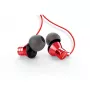 AIWA ESTM-50USB-C/RD Auriculares estéreo intra-auriculares com microfone, USB, vermelho
