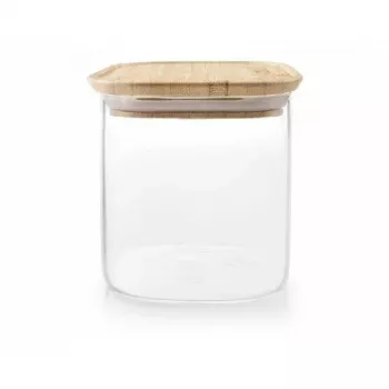 IBILI recipiente retangular hermético para alimentos 800 ml com tampa, sem BPA, transparente