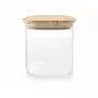 IBILI recipiente retangular hermético para alimentos 800 ml com tampa, sem BPA, transparente
