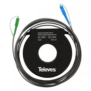 Televes VF-G657A1-150 fibra de lançamento OTDR monomodo 150m 236190