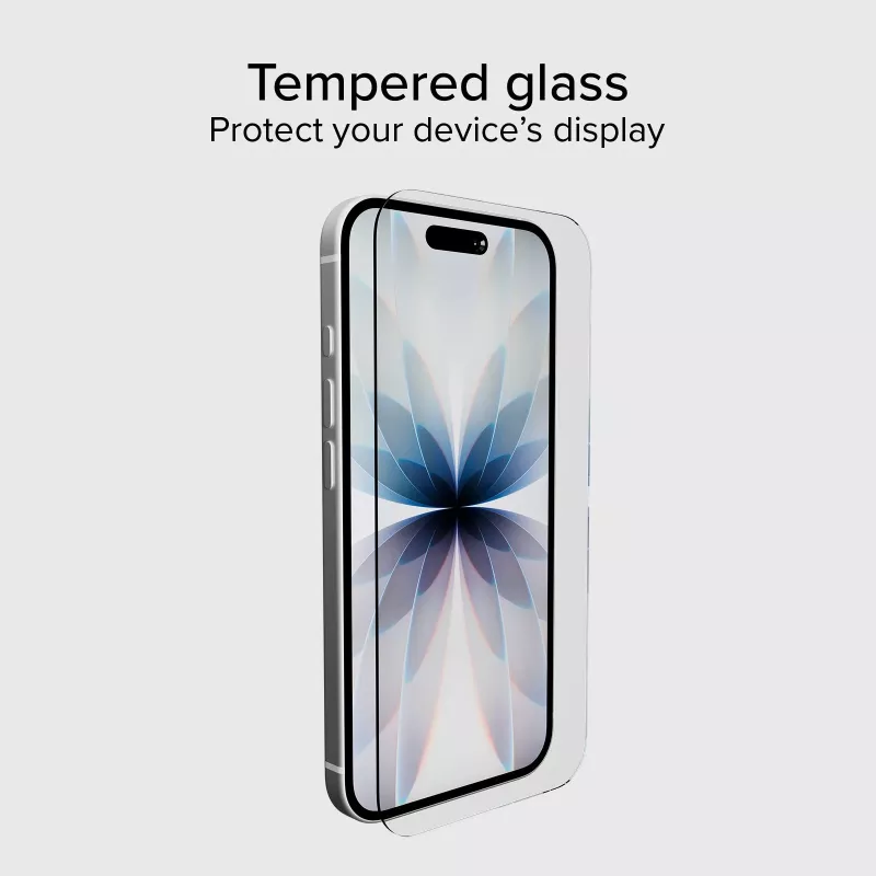 Película de proteção de ecrã em vidro temperado SBS Mobile para Apple iPhone 17 / 17 Pro / 16 Pro TESCRGLIP1763