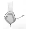 Headset de gaming com fios KROM KOPA PRO branco NXKROMKOPAPROWH