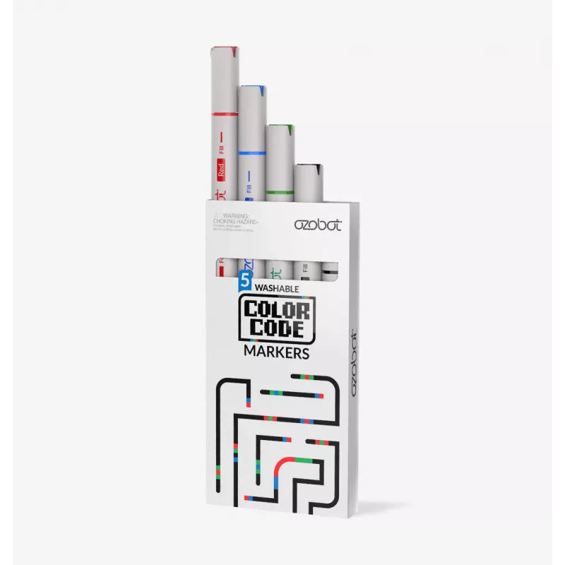 Marcadores laváveis coloridos Ozobot para robô (30002MRK)