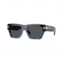 Óculos de sol de mulher Versace VE4464-545887, formato olho de gato, preto/cinzento, 55mm