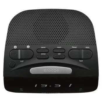 Rádio-despertador digital AIWA CR-15, preto