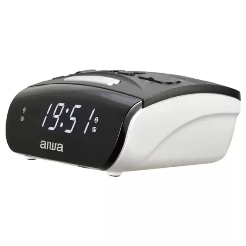 AIWA CR-15 Rádio despertador digital, preto