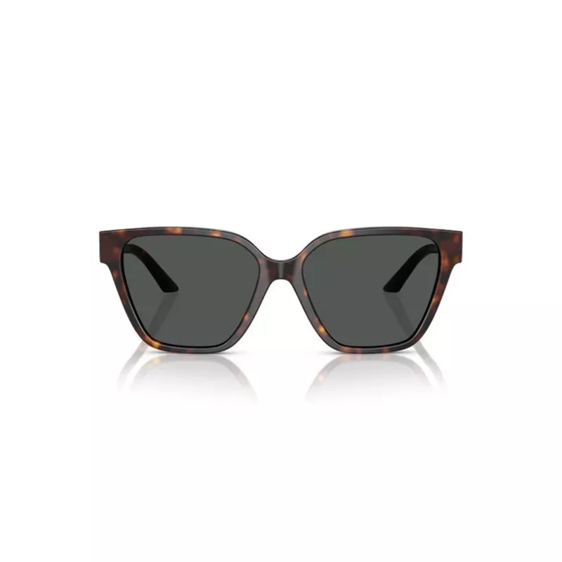 Óculos de sol de mulher Versace VE4471B10887 – armação Havana, lentes cinzento-escuro, 56mm