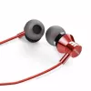 Headset intra-auricular estéreo AIWA ESTM-50RD com microfone, vermelho