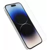 Película de proteção de ecrã OtterBox Trusted Glass para Apple iPhone 14 Pro Max – vidro temperado, transparente, dureza 9H, antimicrobiano, oleofóbico, instalação fácil com Screen Machine 77-88923