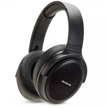 Auscultadores intra-auriculares sem fios AIWA HST-250BT/BK com HyperBass, Bluetooth 5.0, IPX4, preto