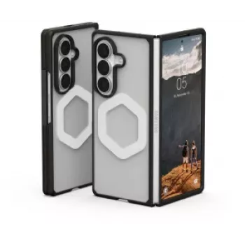 Capa UAG Urban Armor Gear Mouve com módulo magnético para Samsung Galaxy Z Fold8 Ultra – Ice (transparente)/preto 214560114343