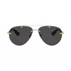 Óculos de sol de mulher Burberry BE3151, formato olho de gato, armação Havana castanho-escuro, lentes castanhas degradê, 60mm BE3151-110987
