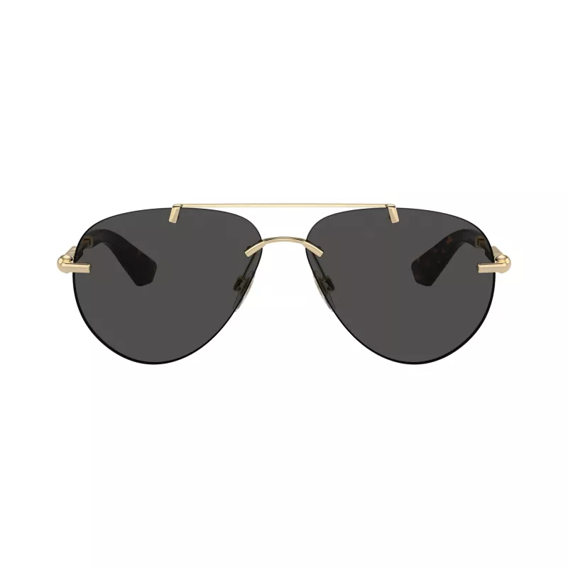 Óculos de sol de mulher Burberry BE3151, formato olho de gato, armação Havana castanho-escuro, lentes castanhas degradê, 60mm BE3151-110987