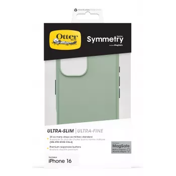 Capa OtterBox Symmetry MagSafe para iPhone 16 – Everglade Green 77-96535
