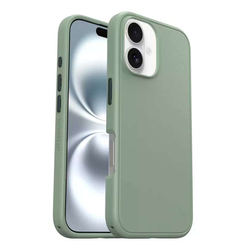 Capa OtterBox Symmetry MagSafe para iPhone 16 – Everglade Green 77-96535