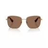 Óculos de sol de mulher Burberry BE3158-110973, armação Havana, lentes castanhas degradê, 58/16/145 mm