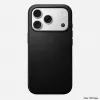 Capa de couro NOMAD Modern para iPhone 17 Pro MagSafe Preto