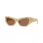 Óculos de sol quadrados de mulher Burberry BE4450U415773, Havana/Castanho degradê, 54mm