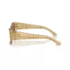 Óculos de sol quadrados de mulher Burberry BE4450U415773, Havana/Castanho degradê, 54mm