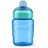 Copo de treino Philips AVENT Easy Sip, 9M+, 260 ml, bico de silicone, azul