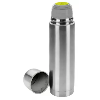 Garrafa térmica isotérmica de aço inoxidável IBILI, 1000 ml, prateado escovado