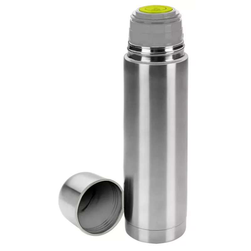 Garrafa térmica isotérmica de aço inoxidável IBILI, 1000 ml, prateado escovado