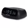 Rádio-relógio AIWA CR-09J FM com duplo alarme, visor LED, preto