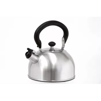 Bule de chá de aço inoxidável IBILI 1,5 L com filtro, prateado polido, adequado para indução