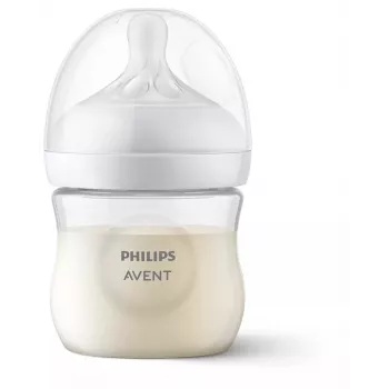 Biberão Philips Avent Natural Response 125 ml com bico para recém-nascido, 0m+