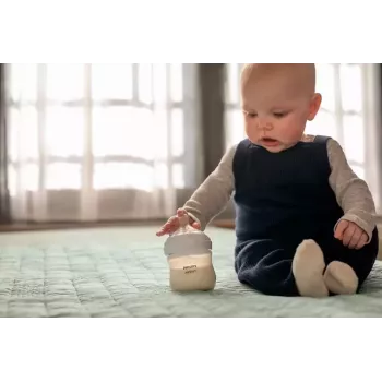 Biberão Philips Avent Natural Response 125 ml com bico para recém-nascido, 0m+