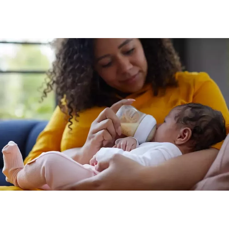 Biberão Philips Avent Natural Response 125 ml com bico para recém-nascido, 0m+