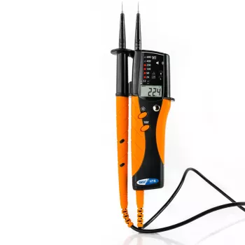 Verificador de tensão bipolar HT Instruments HT8 CAT III 690 V, CAT IV 600 V acústico, gráfico de barras, LCD, LED 1009600