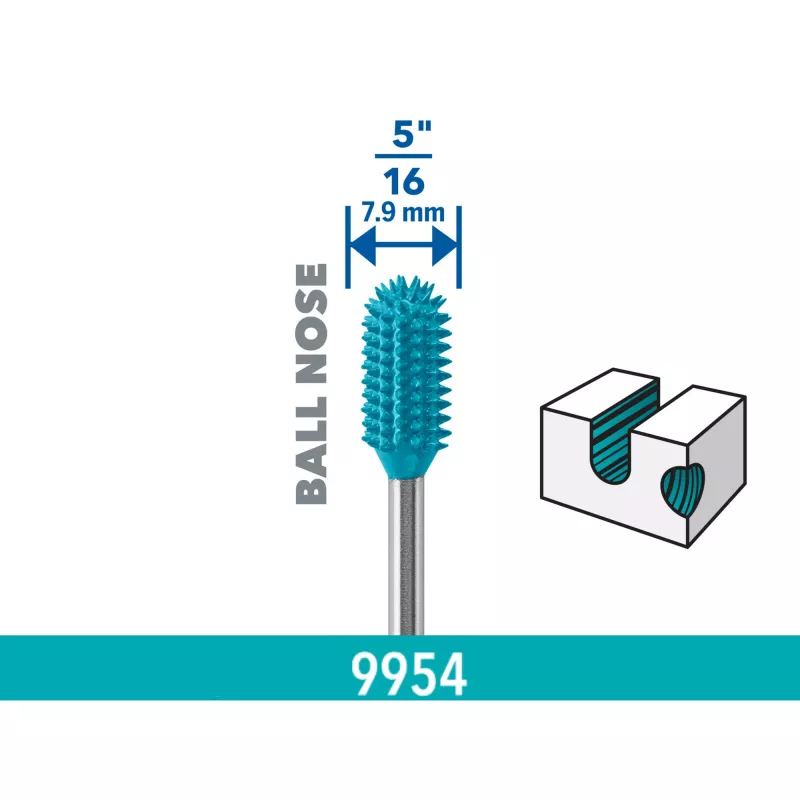 Acessório raspador de carboneto de tungsténio Dremel 26159954DM 7,9 mm