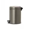 Balde de pedal Brabantia NewIcon 5 litros, Platinum