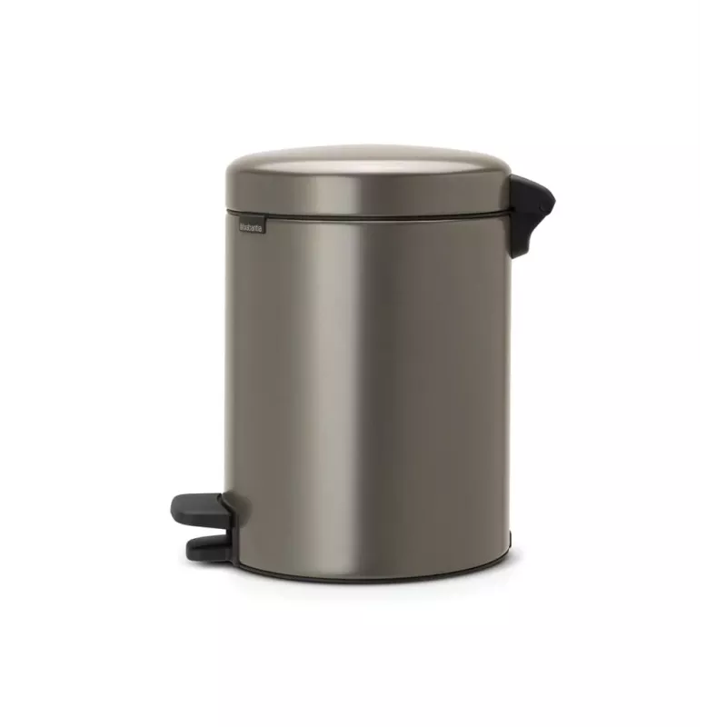 Balde de pedal Brabantia NewIcon 5 litros, Platinum