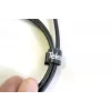 Rolo de abraçadeiras de velcro para cabos Televes KB 8, 8 mm x 10 m, preto, reutilizável 200101