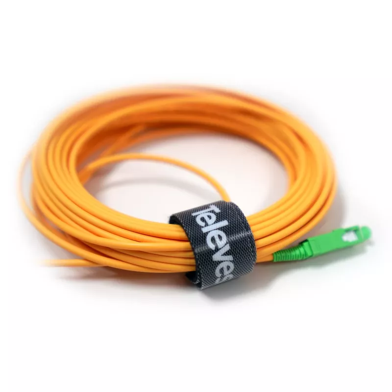 Rolo de abraçadeiras de velcro para cabos Televes KB 8, 8 mm x 10 m, preto, reutilizável 200101