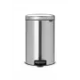 Balde de pedal Brabantia NewIcon 20L, Matt Steel