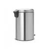 Balde de pedal Brabantia NewIcon 20L, Matt Steel