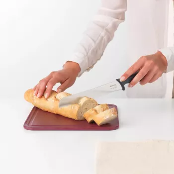Faca de pão Brabantia Profile Line XL cinzento-escuro