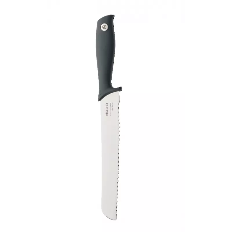Faca de pão Brabantia Profile Line XL cinzento-escuro