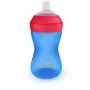 Copo de treino Philips Avent My Grippy com bico macio 300ml, 9M+, azul