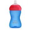Copo de treino Philips Avent My Grippy com bico macio 300ml, 9M+, azul