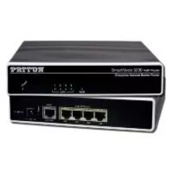 Gateway VoIP Patton SmartNode 5200 de 32 canais com 2 portas E1/T1/PRI (SN5200/32B/EUI)
