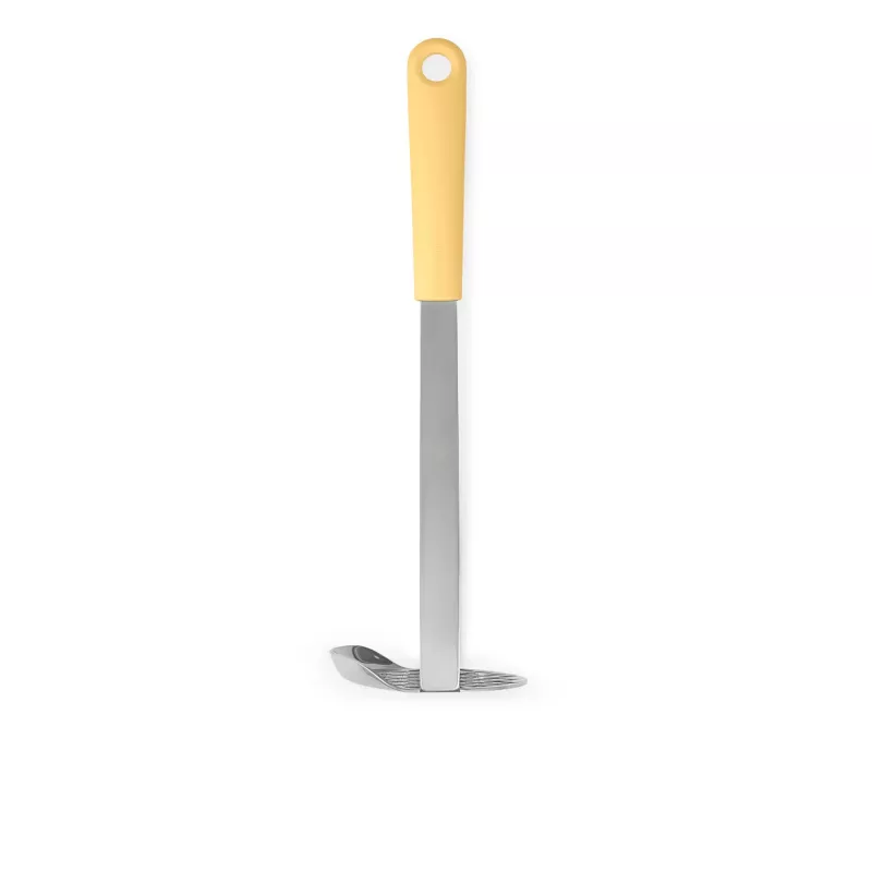 Esmagador de batatas e colher de servir Brabantia, amarelo-vanilla