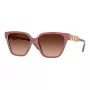 Óculos de sol cat-eye Versace para mulher VE4471BF54755 Havana/cinzento-escuro 56/16/140 mm